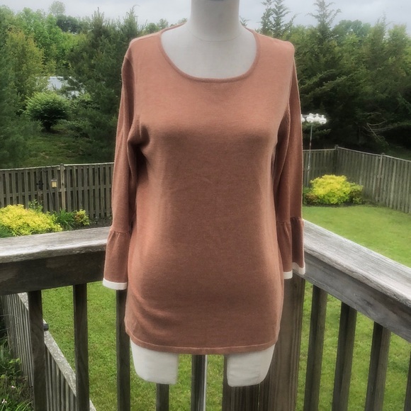 Fine knit sweater Duffield Lane size M - Picture 1 of 7